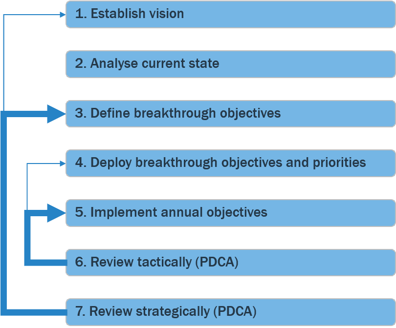 Vision Kanri Strategy deployement method