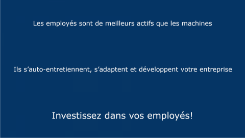 Investir dans les employés